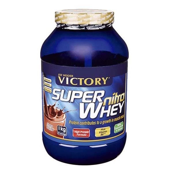 Protéines Weider Victory Super Nitro Whey 1 Kg Strawberry - Banana - Taille : 1 Kg - Couleur marketing : Multicoloured