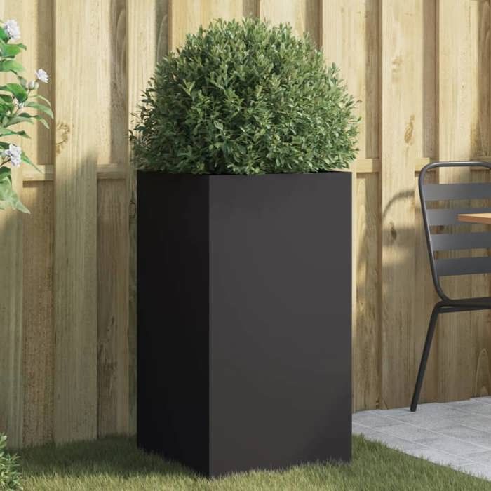 vidaXL Jardinière Bac à Fleurs Pot de Plantes Boîte à Fleurs Jardinière Surélevée de Jardin Patio Terrasse 841577