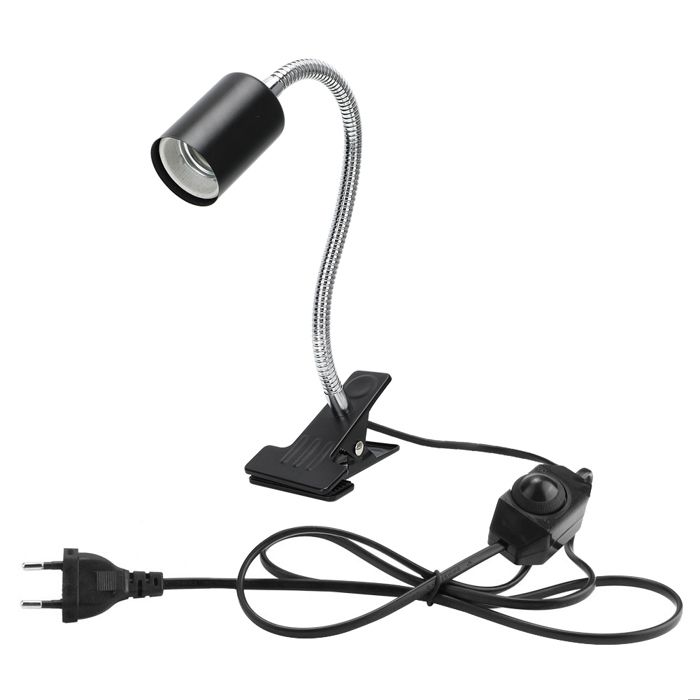 Meilleurs prix pour Lampe chauffante rotative à 360 degrés pour tortue lézard poisson reptile température réglable support déclairage