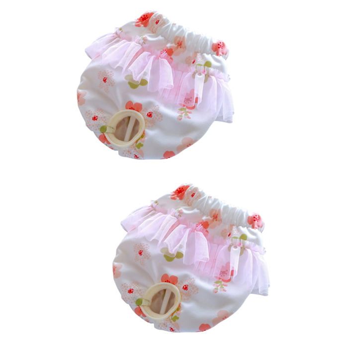 Comparer les prix de 2 PCS Chien Physiologiques Pantalon Dreses Chiot Ventre Couches Culotte Polyester