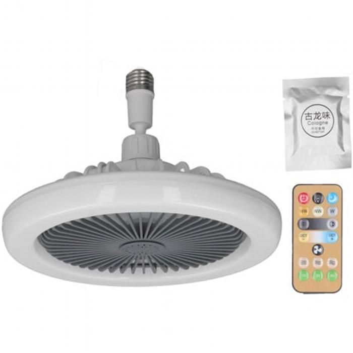 Ventilateur de plafond avec télécommande petit ventilateur de plafond avec douille E27 - Nobrano