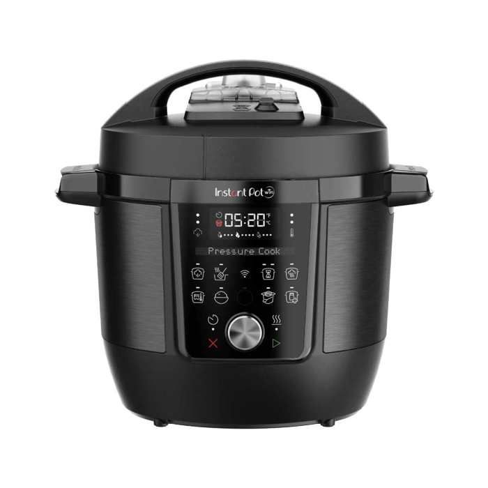 Multicuiseur - INSTANT POT - Plus Wifi - 5 7 L - 9 programmes - Noir
