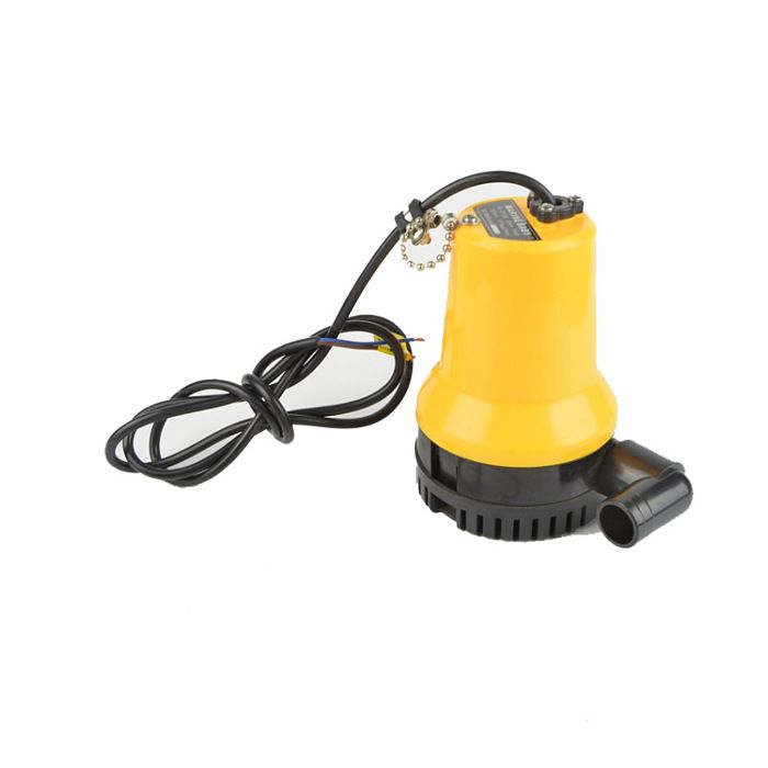 DC 12V Pompe à eau submersible Pompe submersible 50W 4200L / H Pompe à courant continu Pompe à eau sale Longueur portable