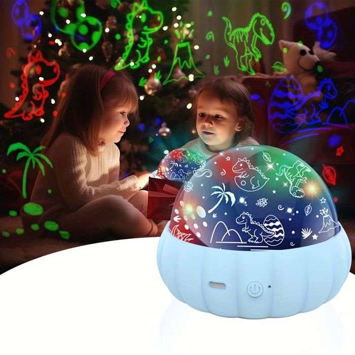 Projecteur Étoiles 3 en 1 - Veilleuse Enfant Changement de Couleur Lune et Étoiles Galaxie - Lumière dIntérieur pour Chambre