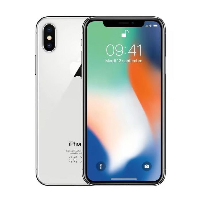 Smartphone iPhone X (Couleur: Blanc - Capacité de stockage: 256GB) Reconditionné - N/A reconditionné disponible sur Cdiscount Seconde Vie