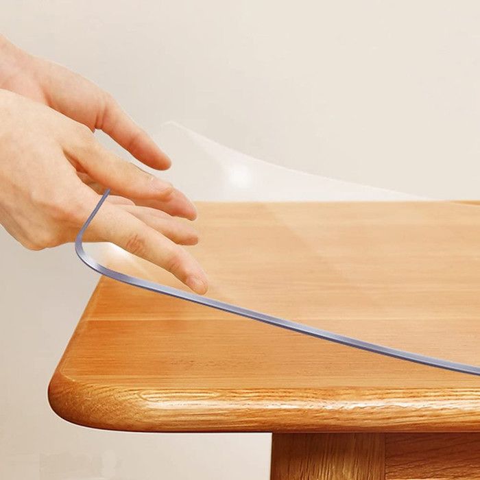 Protection de table transparente en PVC - ULISEM - Épaisse ...