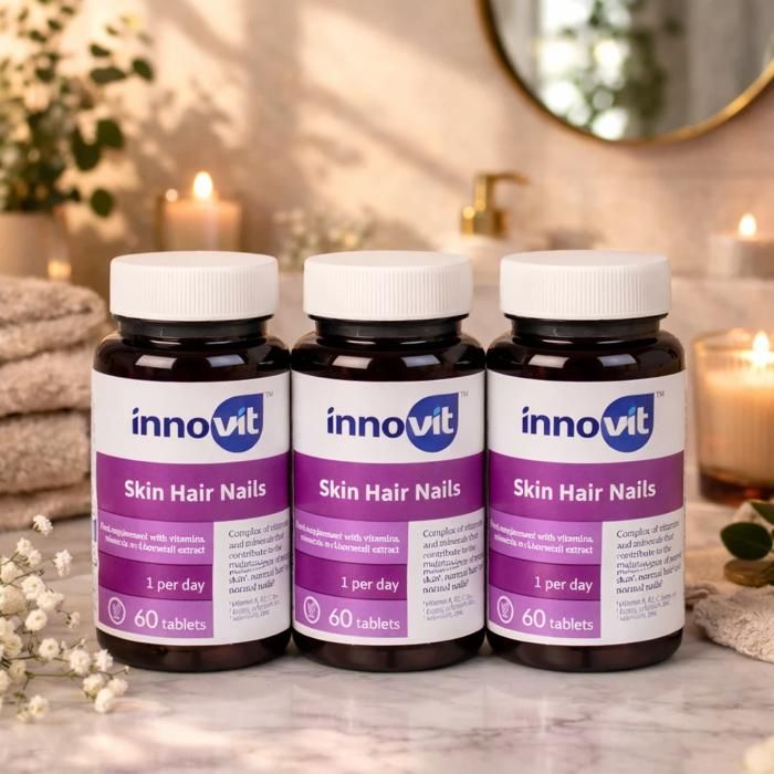 INNOVIT COMPLÉMENT ALIMENTAIRE SKIN HAIR NAILS ANTI IMPERFECTION LOT DE ...