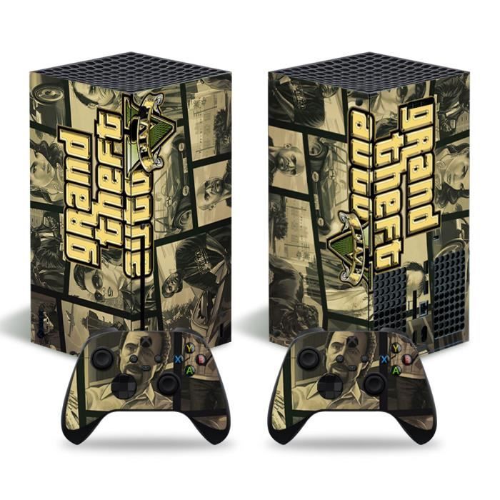 Série TNX-8675 - Autocollant en vinyle design GTA pour xbox série X, En ...