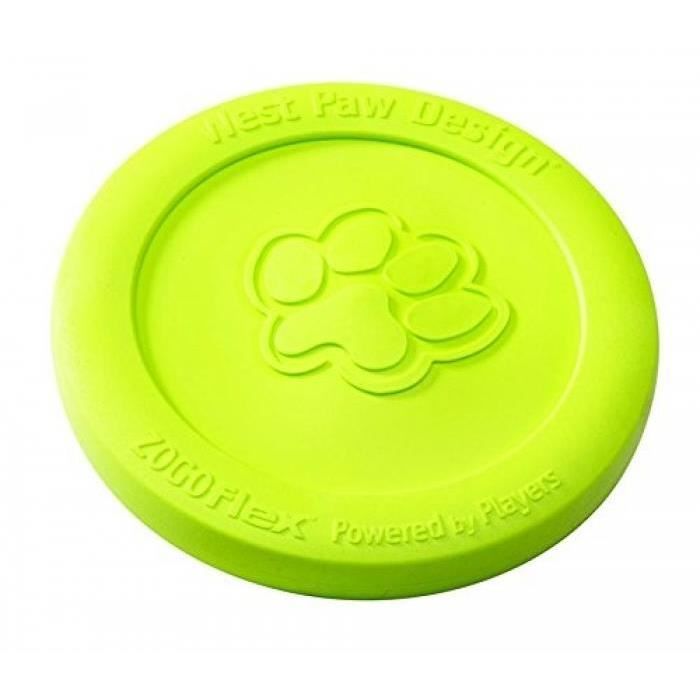 Zogoflex Frisbee pour chiens Zisc Taille L Vert 1936