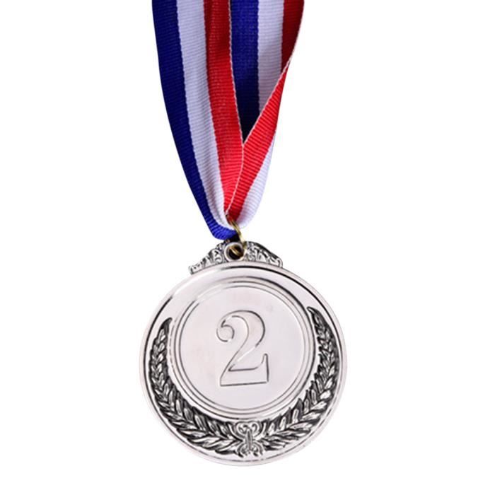 Médaille d'argent 5cm - Médaille de concours de Football, En or, En argent  et en Bronze, Pour cadeau Souvenir