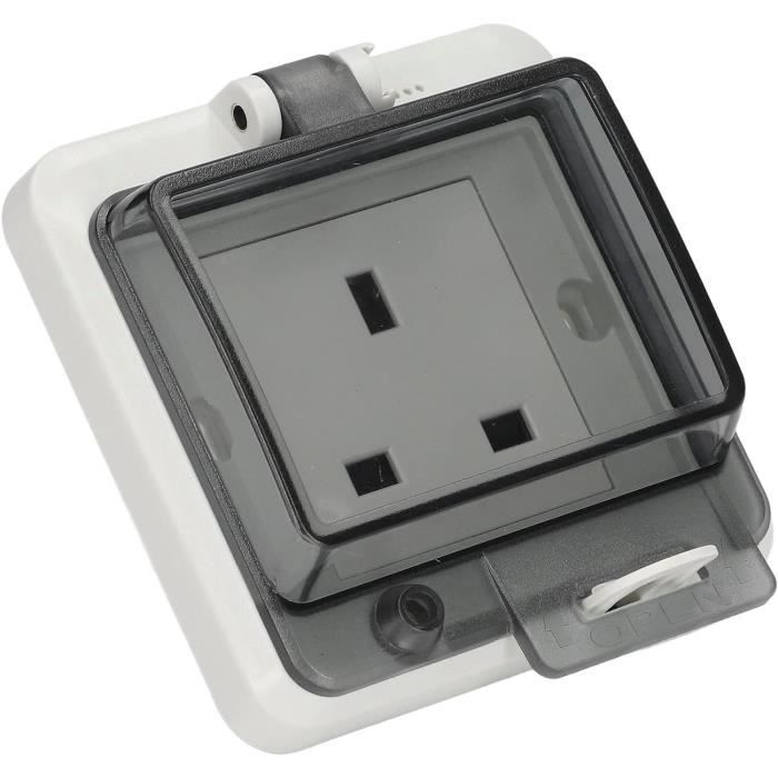 Multiprise étanche Résistante Aux Chocs IP44 3 Prises 2P T 16A 230V CA ORNO