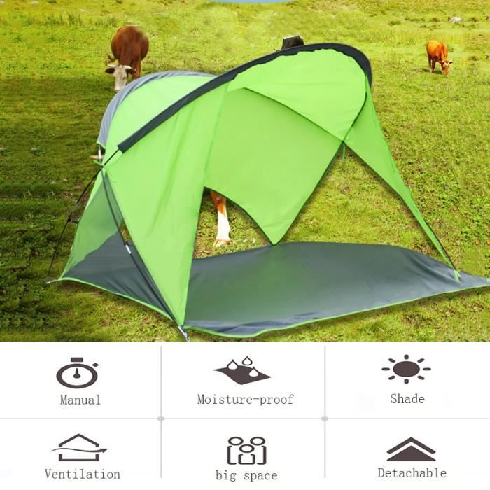 MILITAIRE & Outdoor quatre Homme pyramide tipi tente camping chasse étanche abri