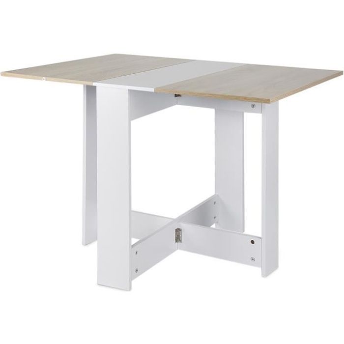 Miss Table Extensible Cuisine Table A Manger De 4 Personnes Avec 2