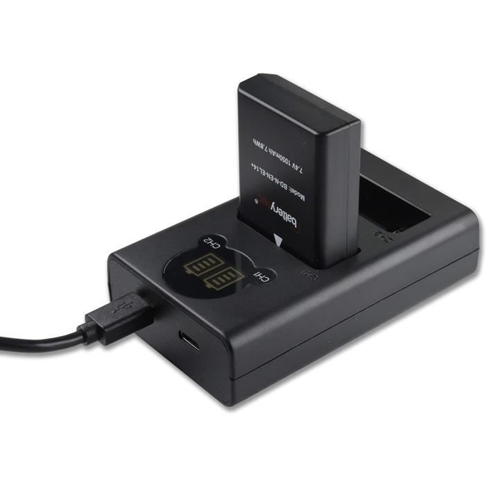 Adaptateur Alimentation USB-C Pour Nikon - Câble PD EN-EL14 Décodé Appareil Photo