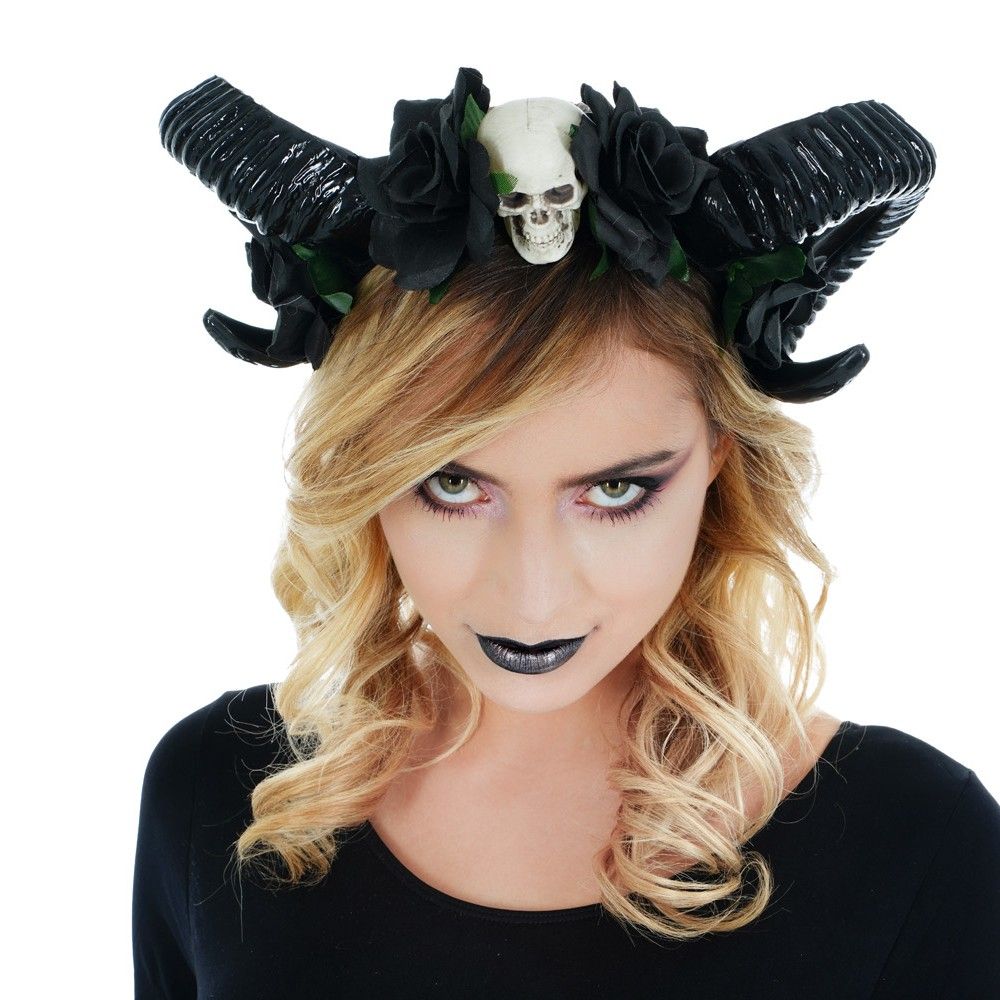 Achetez Bandeau Avec Fleurs Noires Et Voile En Ligne Pour Halloween