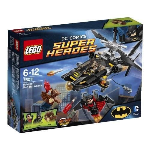 Jeu de construction - LEGO - Batman - Lattaque de Man-Bat - 187 pièces - À partir de 6 ans