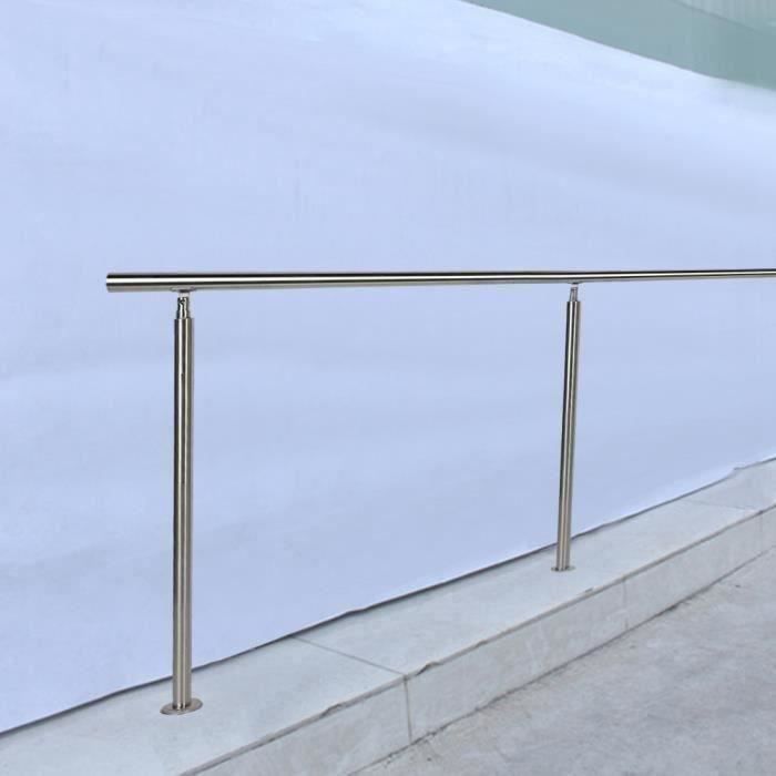 Main Courante En Acier Inoxydable Barres transversales 120 150 cm balustrade Escalier Escalier Rail Main Courante En Acier Inoxydable Barres transversales 120 150 cm balustrade Escalier Escalier Rail