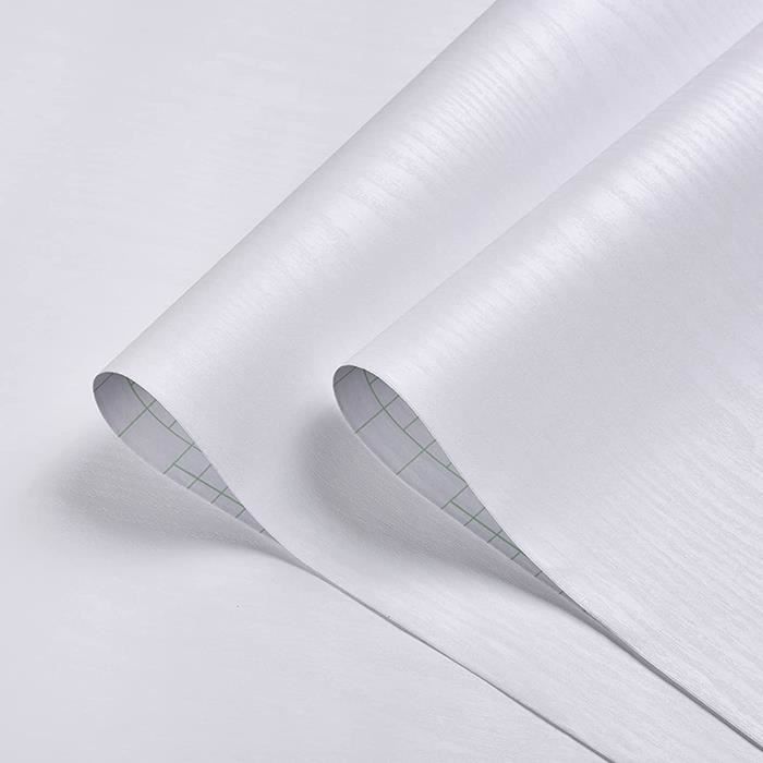 Papier Peint Autocollant 3D Effet Ressort Blanc Sinsin H908 - Amovible