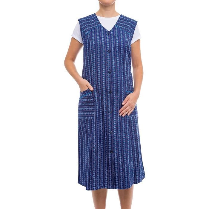 Robe tablier femme manches longues 2025
