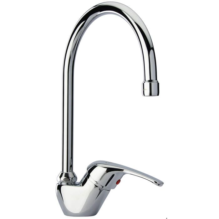 robinet mitigeur avec bec verseur haut pour evier de cuisine minerva cdiscount bricolage