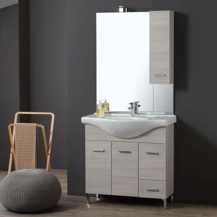 Meuble Salle De Bain 85 Cm Achat Vente Pas Cher