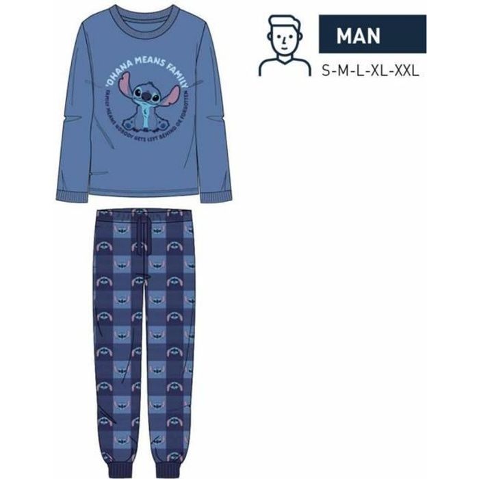 Pyjama homme stitch outlet
