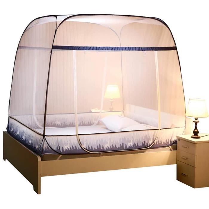 Moustiquaire dome de lit pop up 140x200cm WINDHAGER