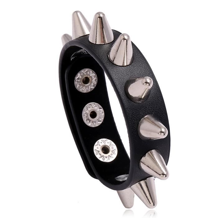 Bracelet Gothique Cuir: Charisme Garanti! - Univers Gothique