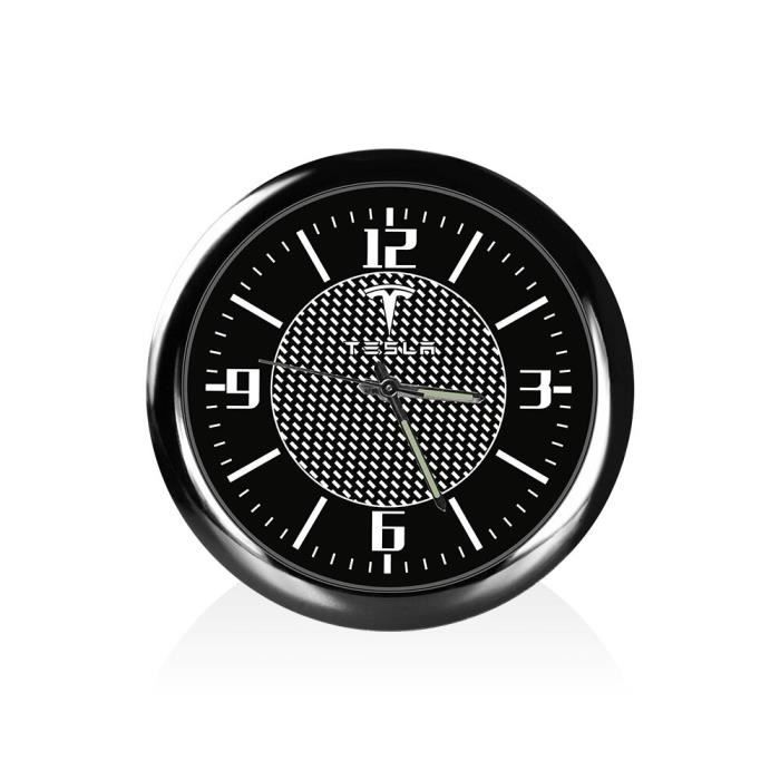 Noir - Horloge De Tableau De Bord De Voiture, Décoration