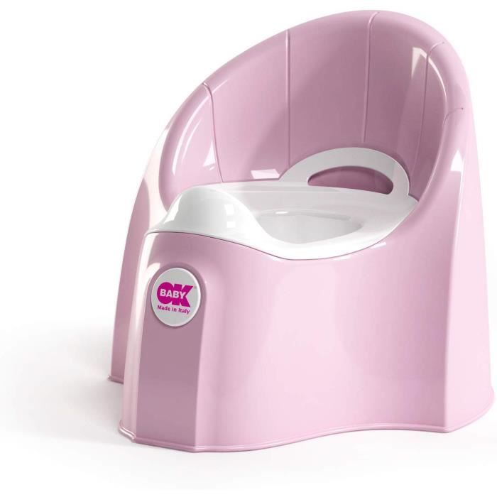 Pot Pour Bebe Apprentissage Proprete Fille Rose Wc Toilette Assise Anatomique Conteneur Amovible Cdiscount Puericulture Eveil Bebe