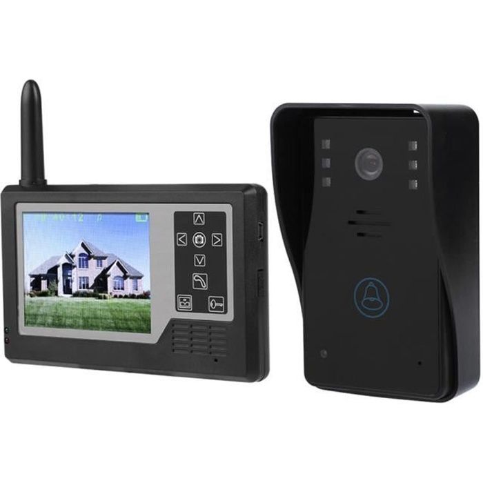 SCAMSETW5 - Interphone Vidéo sans Fils 2,4 Ghz - 2,4