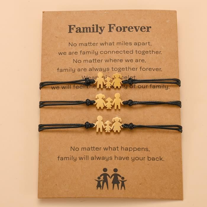 Family together forever bracelet 2025