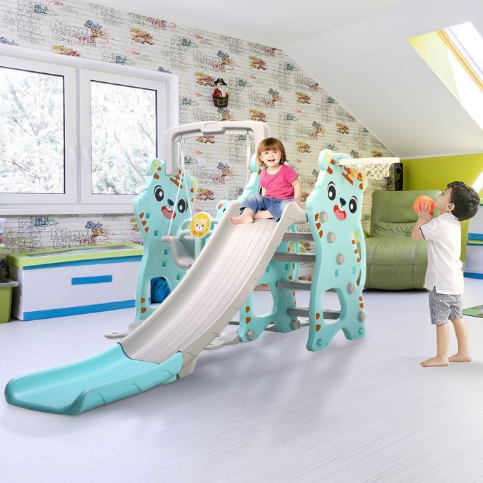 Baby Vivo Toboggan Aire De Jeux Balancoire Pour Enfants Echelle Exterieur Et A L Interieur Jardin En Vert Gris Cdiscount Jeux Jouets Baby Vivo Toboggan Aire De Jeux Balancoire Pour Enfants Echelle Exterieur Et A L Interieur Jardin En Vert Gris Cdiscount Jeux Jouets