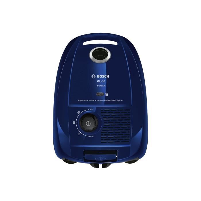 BOSCH GS30 Aspirateur sans sac Relyy'y – 800W – 80 dB – A – Bleu