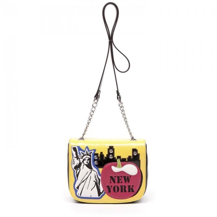 Sac Bandoulière New York Avec Chaîne Amovible - Dimensions 12x5, Occasion