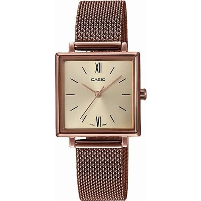 Montre casio fille new arrivals rose