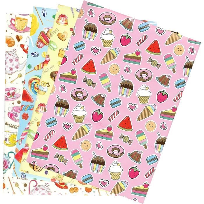 Papier De Soie Cadeau Budweiser – 400 Feuilles 18x27 Cm – Blanc – Emballage Cadeau