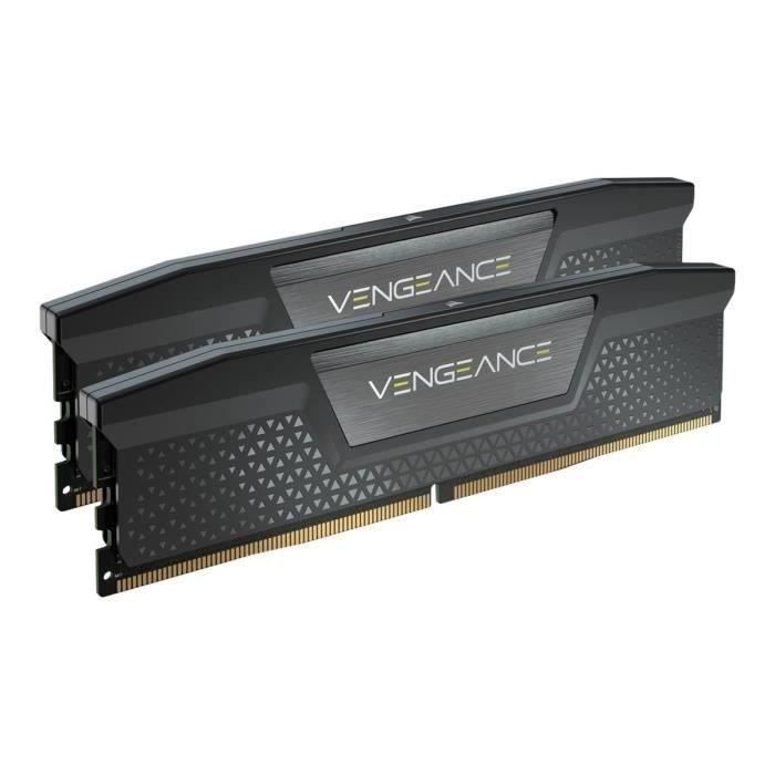 CORSAIR Vengeance RGB DDR5 - 64GB 2x32GB DIMM - 4800MHz - Unbuffered 40-40-40-77 Std PMIC XMP 3.0 Black Heatspreader Black PCB