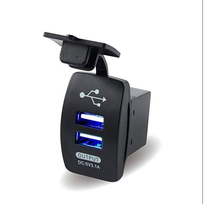 Double Prise USB EBTOOLS - Chargez 2 Appareils En Voiture !