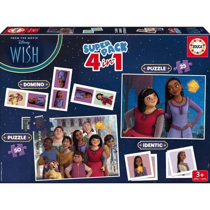 Ravensburger – Dominó Educativo De Frozen 2 Con 28 Fichas, Juego Clásico Para Niños A Partir De 3 Años