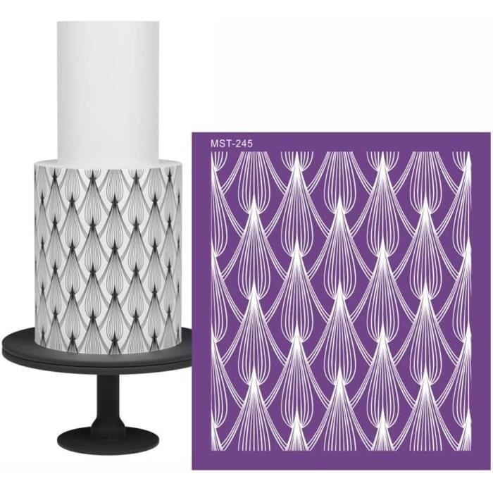 POCHOIR DE GÂTEAU En Dentelle Bricolage Pochoirs De Boder De Gâteau