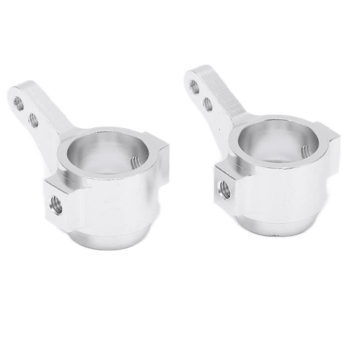 Lot De 2 Broches De Direction Aluminium CNC Pour Poussette RC 1/24 – Compatible Losi Micro-B, Remplacement Haute Précision