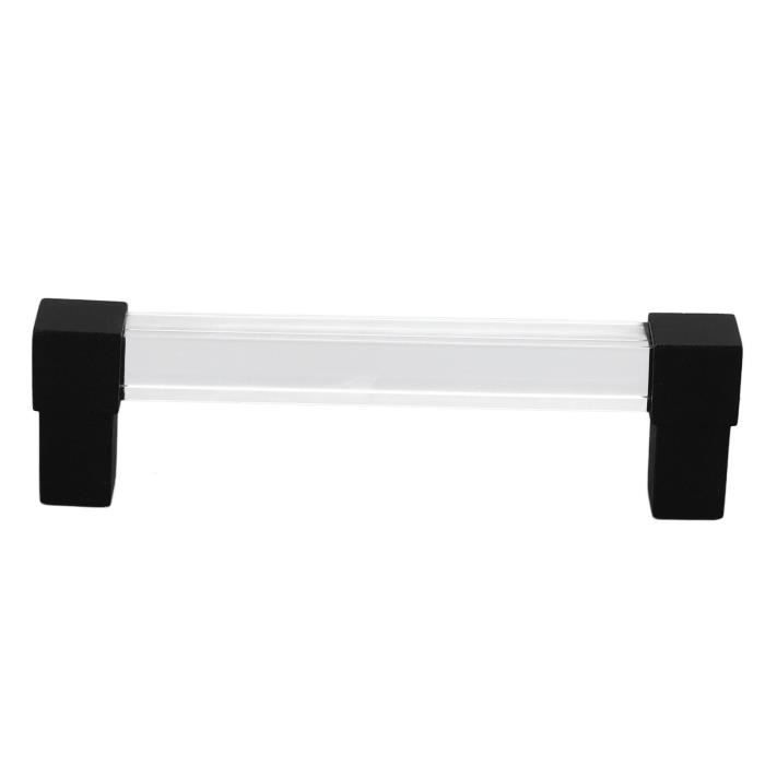 Lot De 10 Poignées De Tirage Aluminium Noir – 24'' Tune Series Pour Armoires