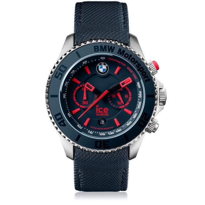 ICE-WATCH Bmw Motorsport Montre Homme en acier (001122) JVY7W , -  Achat/vente montre Noir - Cdiscount
