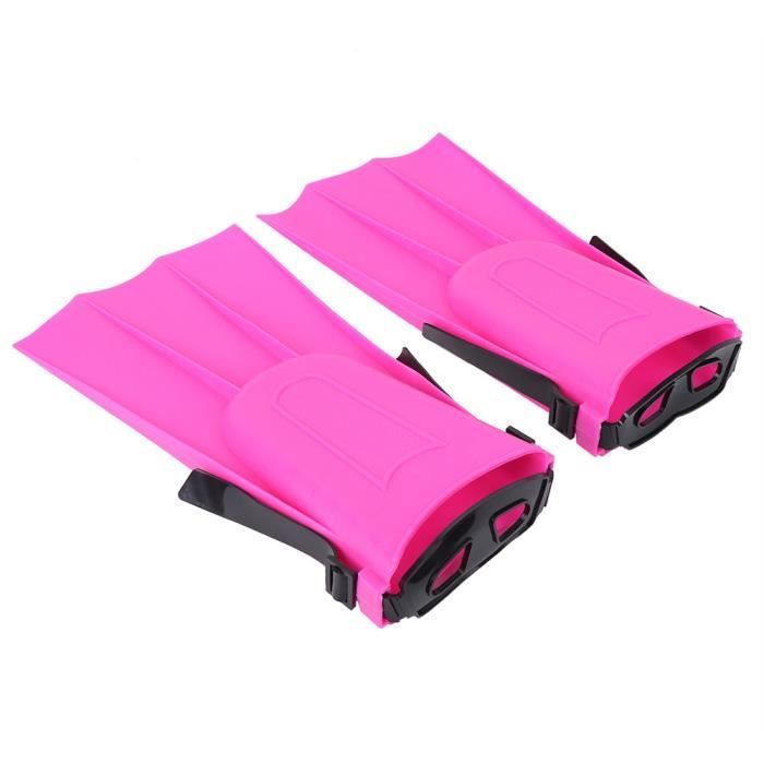 Palmes De Natation Pour Enfants - Fdit - Légères En PVC - Trou De