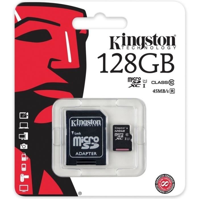 Carte Memoire Micro SD SDXC 128 GO Classe 10 Pour Samsung Galaxy J3 J5 J7 Cdiscount Appareil Photo