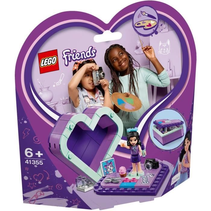 Acheter LEGO® Friends 41355 La boîte cœur dEmma Reconditionné - 35,99 € LEGO® Friends 41355 La boîte cœur dEmma Reconditionné - Lego reconditionné disponible sur Cdiscount Seconde Vie