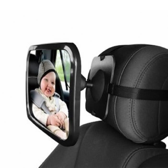 Retroviseur Interieur Auto Permet De Voir Le Bebe A L Arriere Face Au Siege Enfant Dos A La Route Compatible Avec N Importe Qu Cdiscount Puericulture Eveil Bebe