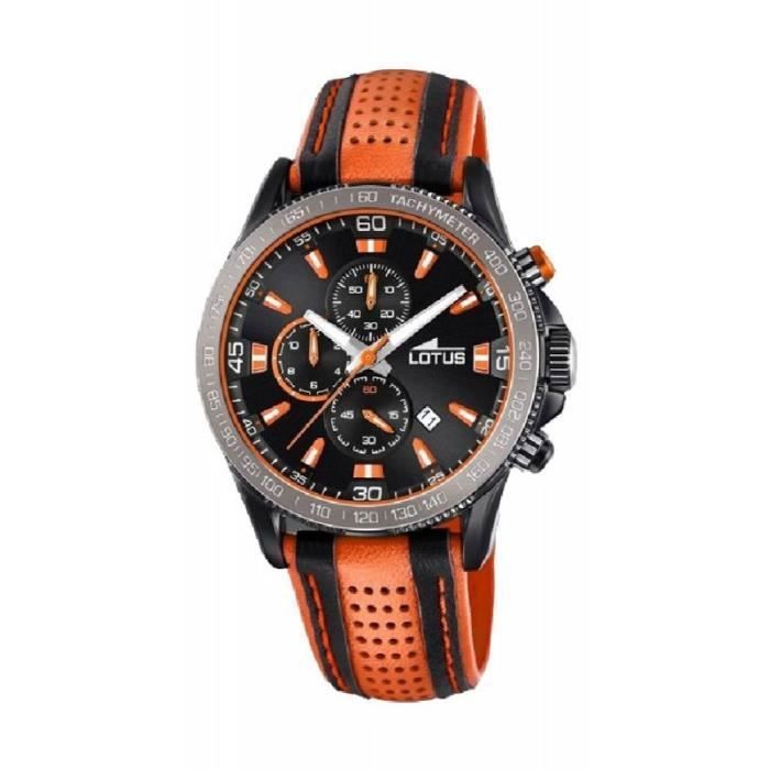 Montre lotus cuir deals