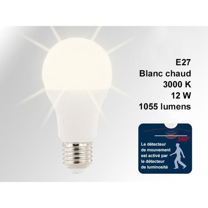 Greenice Ampoule /à Led 5,5W 110-240V E27 Blanc Neutre Kimera